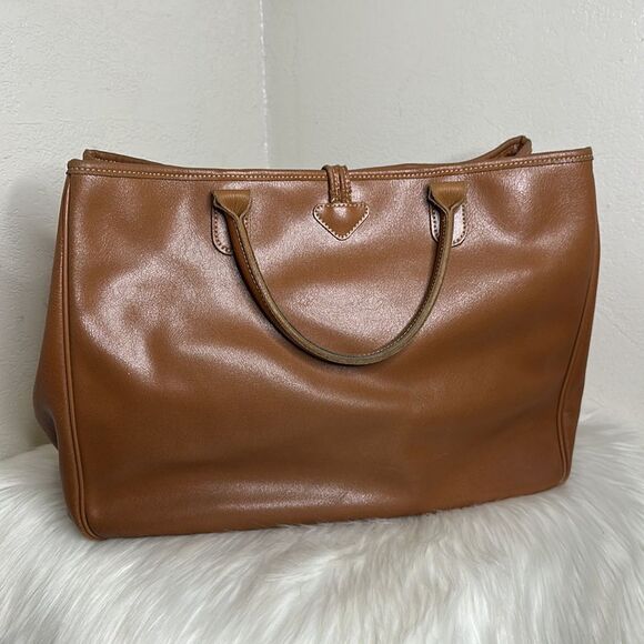 💯Authentic Long Champ Leather Tote Handbag🍀 - Picture 5 of 13